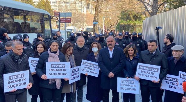 HDP’li vekiller Adalet Bakanlığı’na Yürüyor…