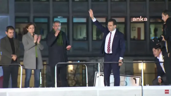 İmamoğlu Saraçhane’de…