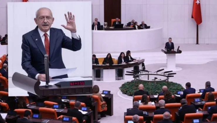 Kılıçdaroğlu’ndan Meclis’te Bütçe Dersi…