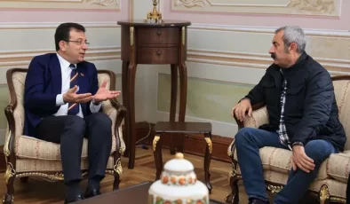 Komünist Başkan Maçoğlu’ndan İmamoğlu’na Destek Ziyareti…
