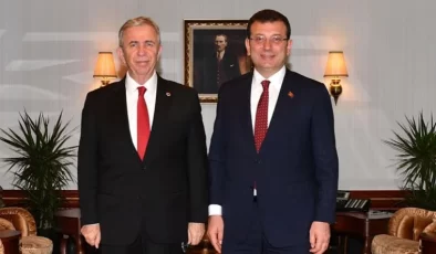 Mansur Yavaş ve Ekrem İmamoğlu Ankara’da Buluştu…