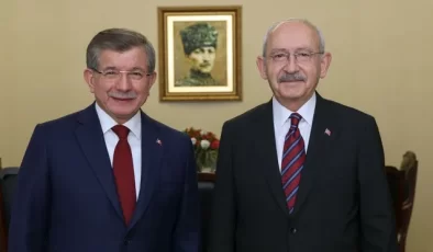 Davutoğlu, Kılıçdaroğlu’nu Ziyaret Etti…