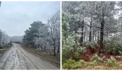 İstanbul’da İlk Kar Silivri ve Kartal Aydos’a Düştü