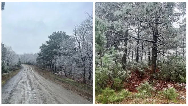 İstanbul’da İlk Kar Silivri ve Kartal Aydos’a Düştü