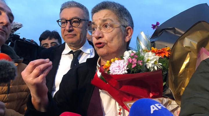 Şebnem Korur Fincancı Tahliye Edildi…