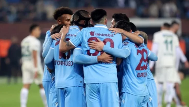 Trabzonspor, Giresunsporu 3 Golle Geçti…