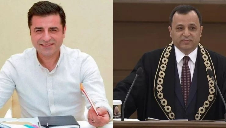 Demirtaş,AYM Başkanı Zühtü Arslan’ı Açıklama Yapmaya Davet Etti…