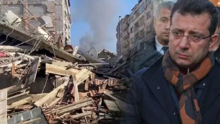 İmamoğlu: Depremde Ölmek Asla Kaderimiz Olamaz…