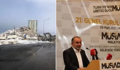 Eski MÜSİAD Şube Başkanı İki Yıllık Binası Yıkılınca Kayıplara Karıştı…