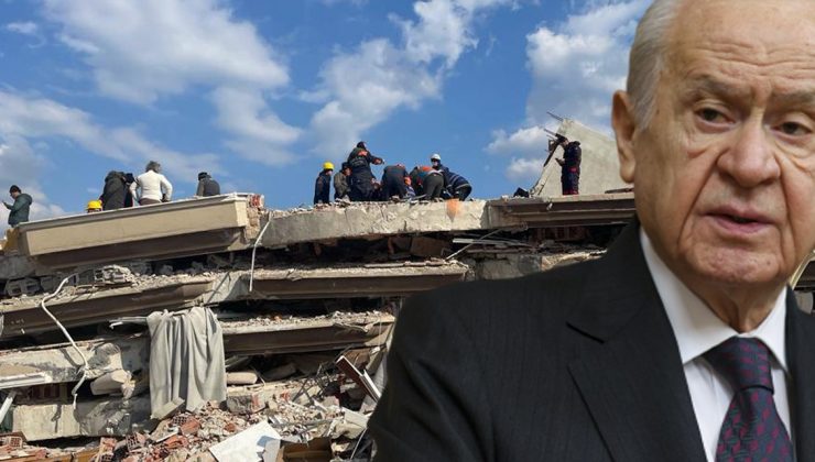 Deprem Bölgesinde Bahçeli’yi Gören Yok…