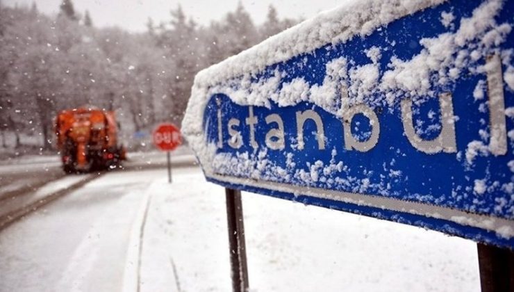 İstanbul’a Kar Geri Dönüyor…