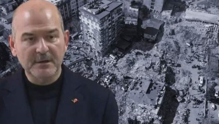 Soylu İtiraf Etti: Bizim Hazırlığımız İstanbul Depremiydi…