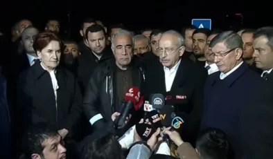 Kılıçdaroğlu, Akşener ve Davutoğlu Urfa’da…
