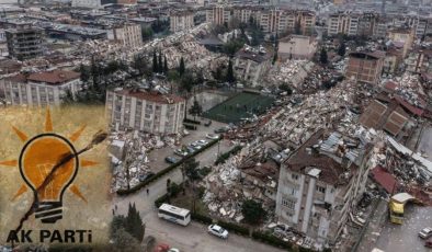 AKP’li Vekiller’den Deprem İtirafı…