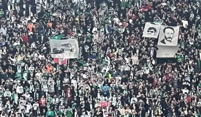 Bursaspor-Amedspor Maçında ‘Beyaz Toros’ ve ‘Yeşil’ Posteri Açıldı…