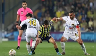 Fenerbahçe’ye Kadıköy’de Soğuk Duş…