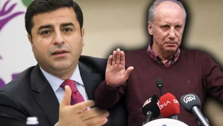 Demirtaş’tan Muharrem İnce Açıklaması…