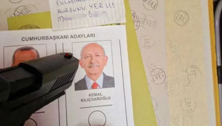 Rize’de Oy Kabinine Silahla Girdi, Kılıçdaroğlu’nu Tehdit Etti…
