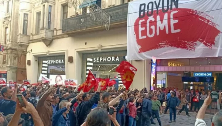 TKP Taksim’de: Boyun Eğme, Memlekete Sahip Çık…