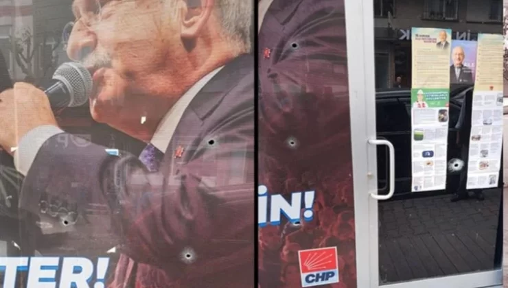 CHP İrtibat Bürosuna Kurşun Yağdırdılar…