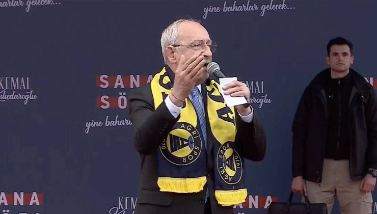 Kılıçdaroğlu Ağrı’da Konuştu: Darbeyi Siz Yapıyorsunuz…