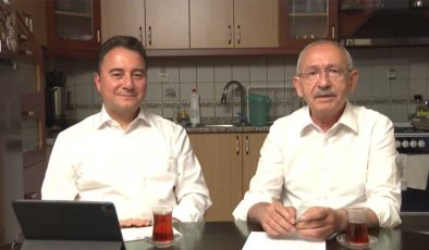 Kılıçdaroğlu ve Babacan Mutfağa Girdi…