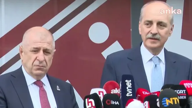 Ümit Özdağ ve Numan Kurtulmuş’tan Görüşme Sonrası Açıklama…