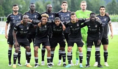 Beşiktaş Hazırlık Maçında Fark Attı…