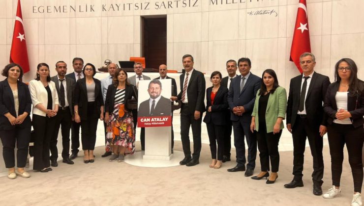 Meclis’te Can Atalay Eylemi…