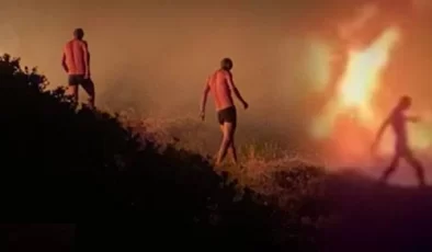 Çeşme Kundakçısının Görüntüleri Ortaya Çıktı…