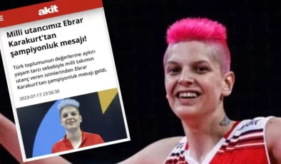 Yeni Akit, Ebrar Karakurt’a Saldırdı…