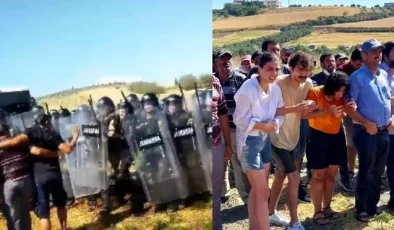 Hatay Dikmece’de Jandarma Köylüleri Copladı…