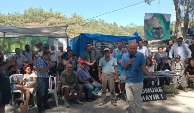 Akbelen Direnişçileri Muharrem İnce’yi Protesto Etti…