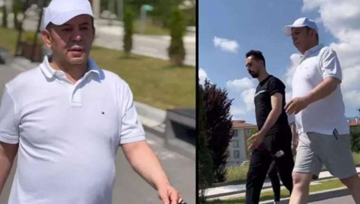 Tanju Özcan CHP Genel Merkezi’ne Yürüyüşü başlattı…