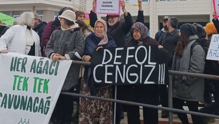 Cengiz Holding’den Kazdağları’nda Ağaç Katliamı…
