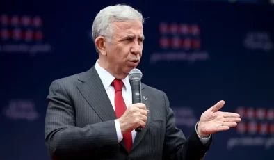 Mansur Yavaş Adaylığını İlan Etti…
