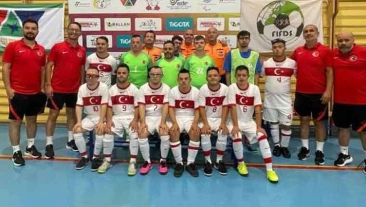 Down Sendromlu Futsal Milli Takımı, Avrupa Şampiyonu Oldu…