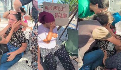 Direnen Agrobay İşçileri Yerlerde Sürüklendi…