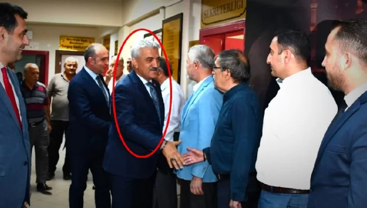 Kırıkkale Valisi, AKP’li Başkanı Tebrik Kuyruğunda…