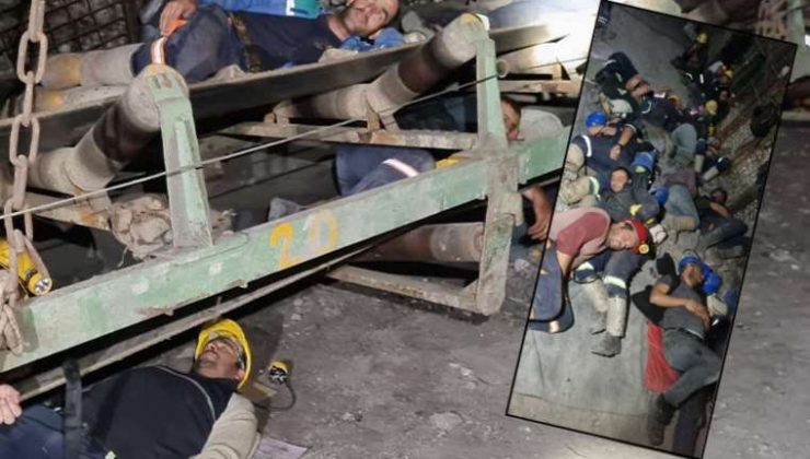 Yerin 500 Metre Altında Ekmek Kavgası…