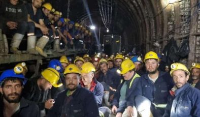 Maden İşçileri Yer Altında Açlık Grevinde…