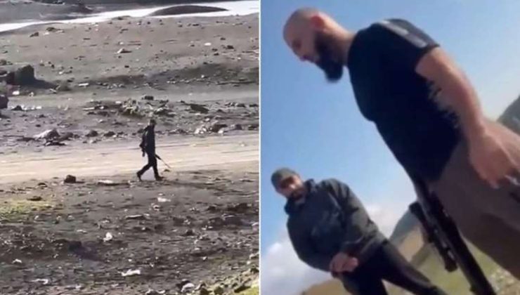 Göç Yolundaki Leylekleri Vurdular…