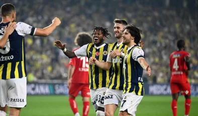 Fenerbahçe’den 4 Gollü Galibiyet…
