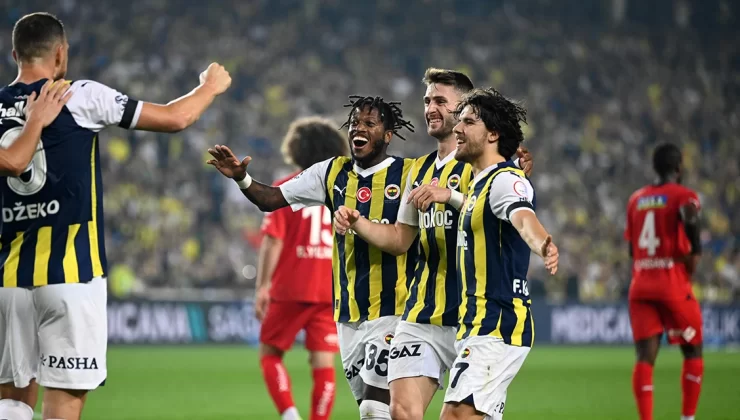 Fenerbahçe’den 4 Gollü Galibiyet…