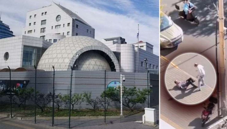 İsrail’in Pekin Büyükelçiliği Elemanı Sokak Ortasında Bıçaklandı…