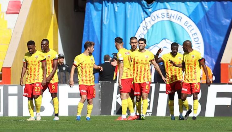 Kayserispor Evinde Güldü…