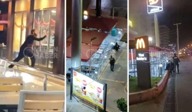 Tekbirlerle McDonald’s Şubesine Saldırıp Molotof Kokteyl Attı!