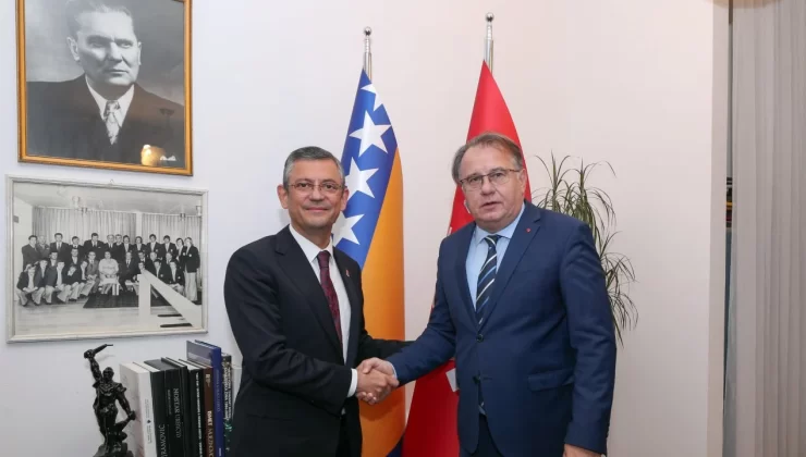 Özgür Özel Bosna Hersek’te