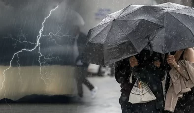 Sağanak, Yıldırım, Dolu, Rüzgar, Hortum, Hepsi Birden Geliyor…