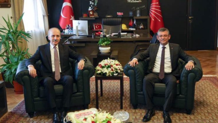 Numan Kurtulmuş Özgür Özel’i Ziyaret Etti…